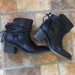 Cute black booties
